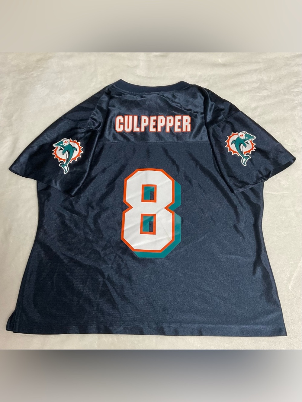 NFL Miami Dolphins Women’s Jersey #8 Culpepper Size L